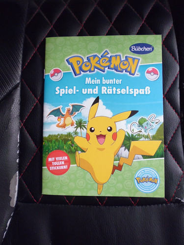 Bübchen pokemon stickerheft - bübchen,