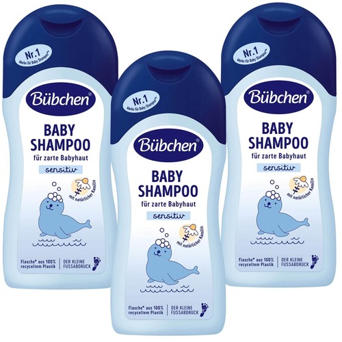200ml bübchen baby shampoo - 3x,
